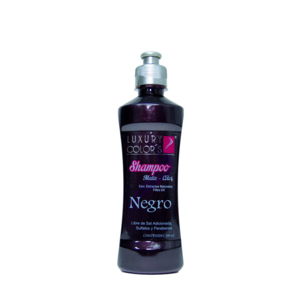 NEGRO- SHAMPOO MATIZ CÓLOR